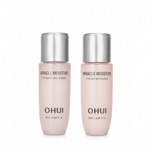 Тонер и эмульсия OHUI Miracle Moisture Pink Barrier 20ml+20ml Set Тонер и эмульсия OHUI Miracle Moisture Pink Barrier 20ml+20ml Set